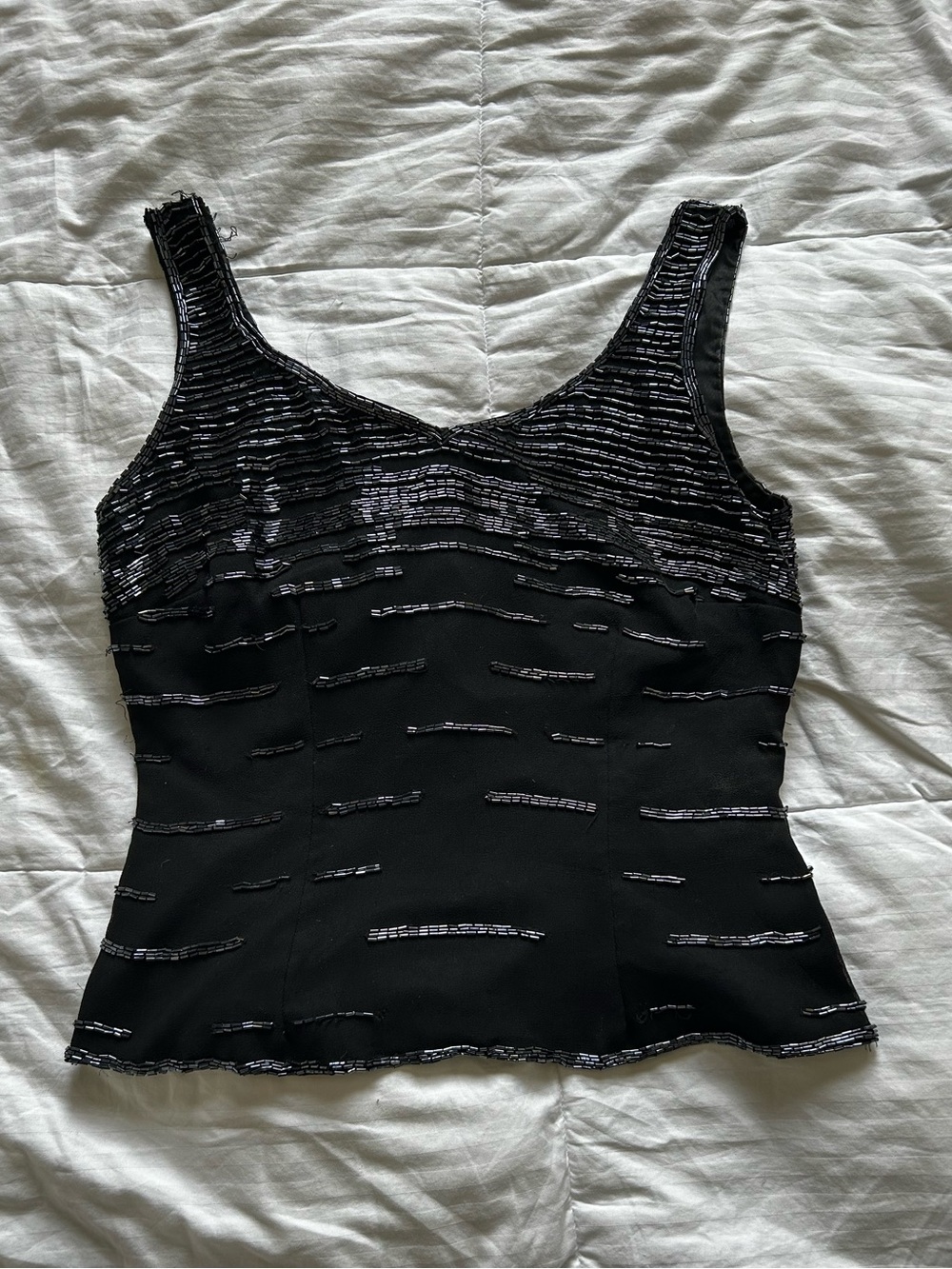 J. Haxmi Beaded Tank Top